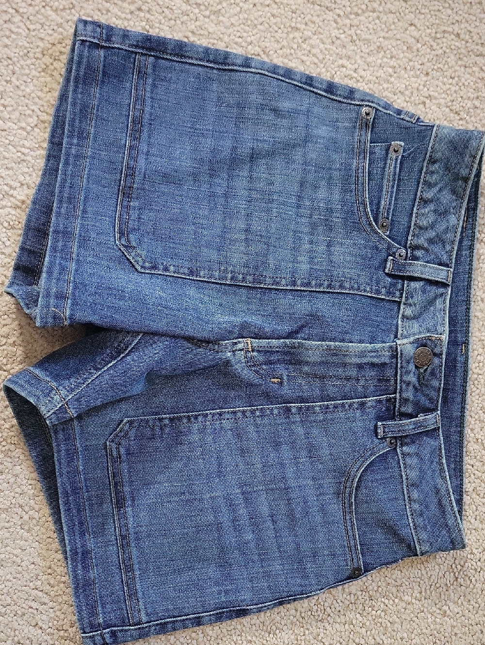 L.L.Bean Classic Blue Denim Shorts